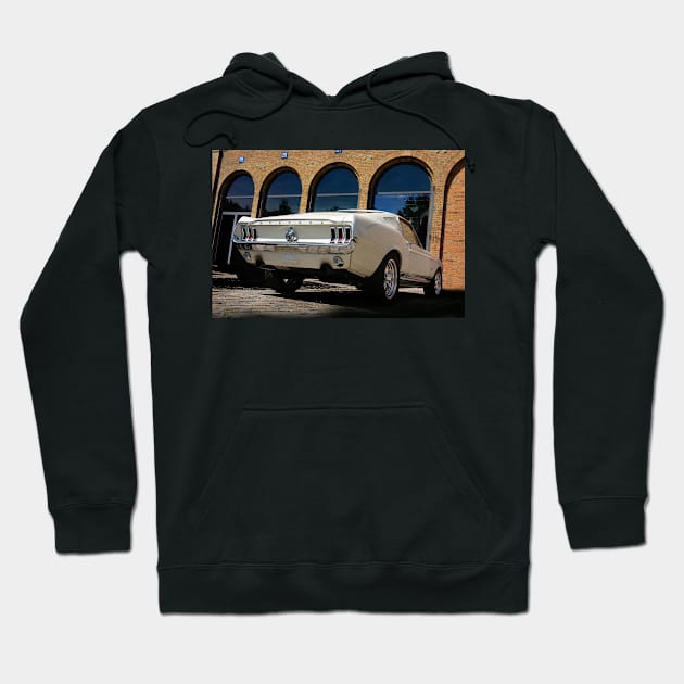 Ford Mustang - Fastback V8 Hoodie by hottehue